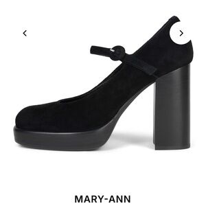 Jeffrey Campbell Black Mary Jane Heels